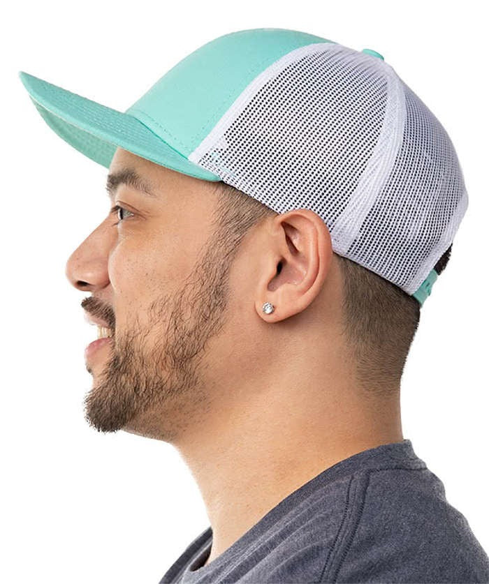 Snapback Low Profile Trucker Hat