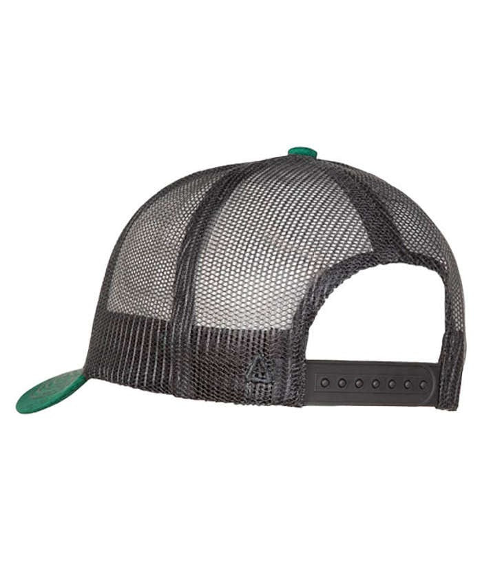 Brant Snapback Trucker Hat - Rectangle Patch - Embroidered