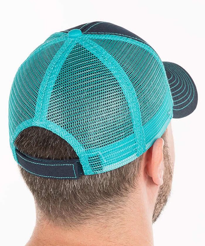 Contrast Stitch Trucker Hat