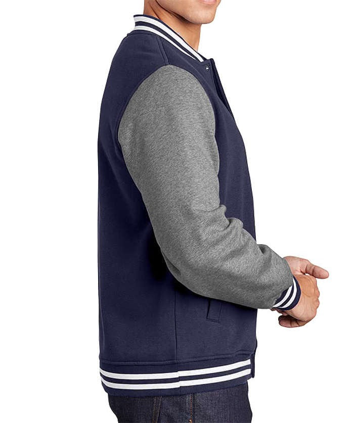 Letterman Fleece Jacket