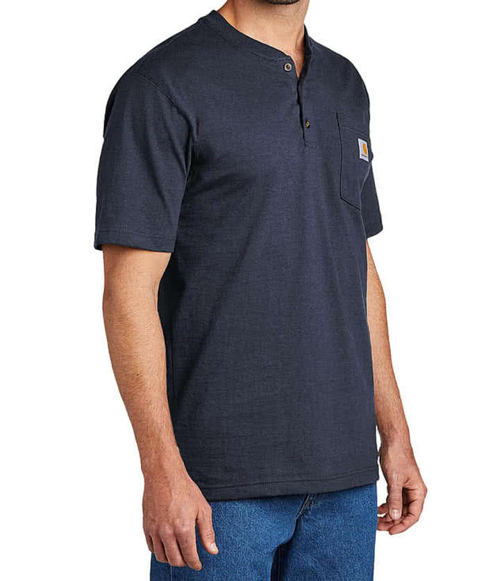 Short Sleeve Henley Shirt