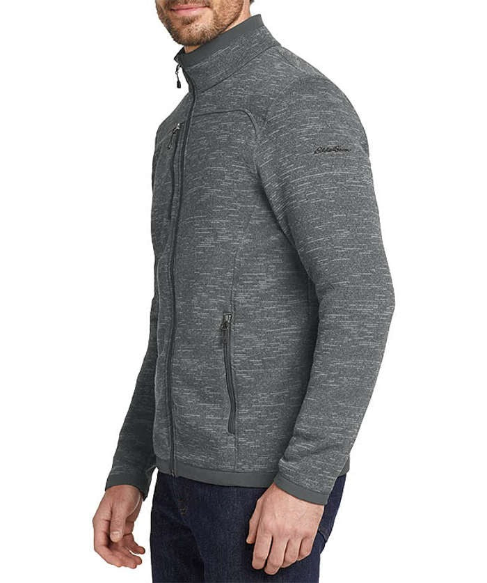 Stretch Sweater Fleece Jacket