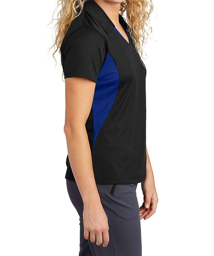 Women's Sport-Wick Colorblock Micro Pique Performance Polo