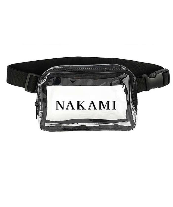 Anywhere Adjustable Clear Fanny Pack