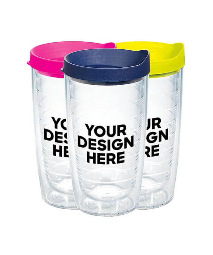 Full Color Tervis 16 oz. Classic Insulated Tumbler with Lid