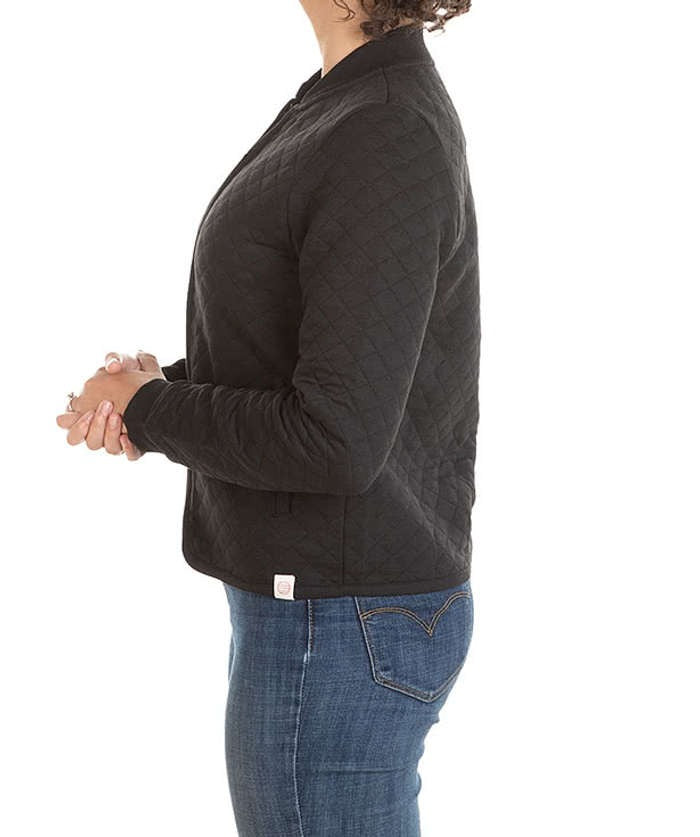 Women's Corbet Quilted Full Zip Sweatshirt