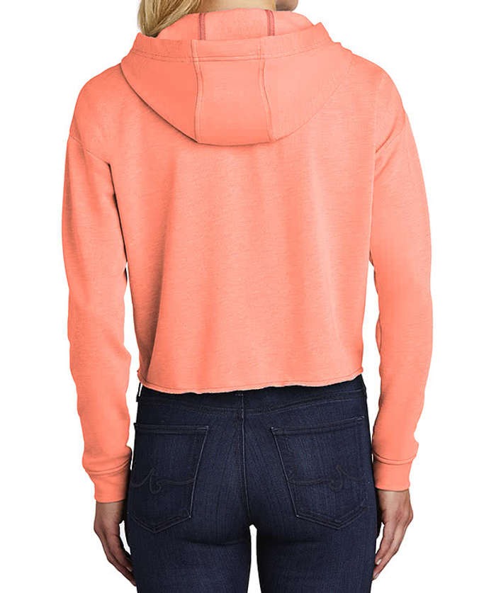 Women's Tri-Blend Performance Cropped Hoodie