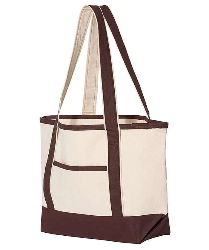 Deluxe Cotton Canvas Tote Bag