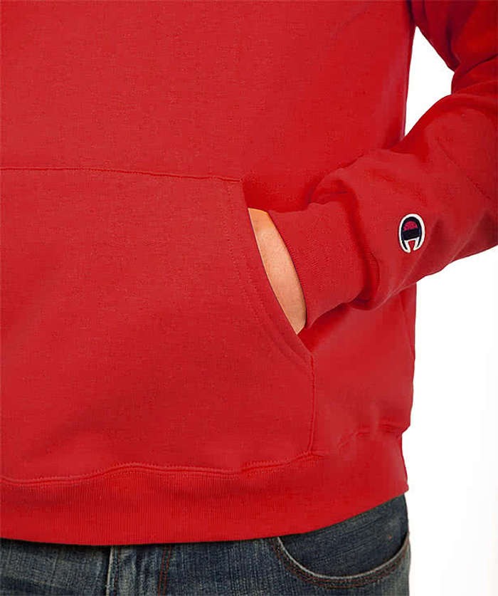 Embroidered Midweight Pullover Hoodie