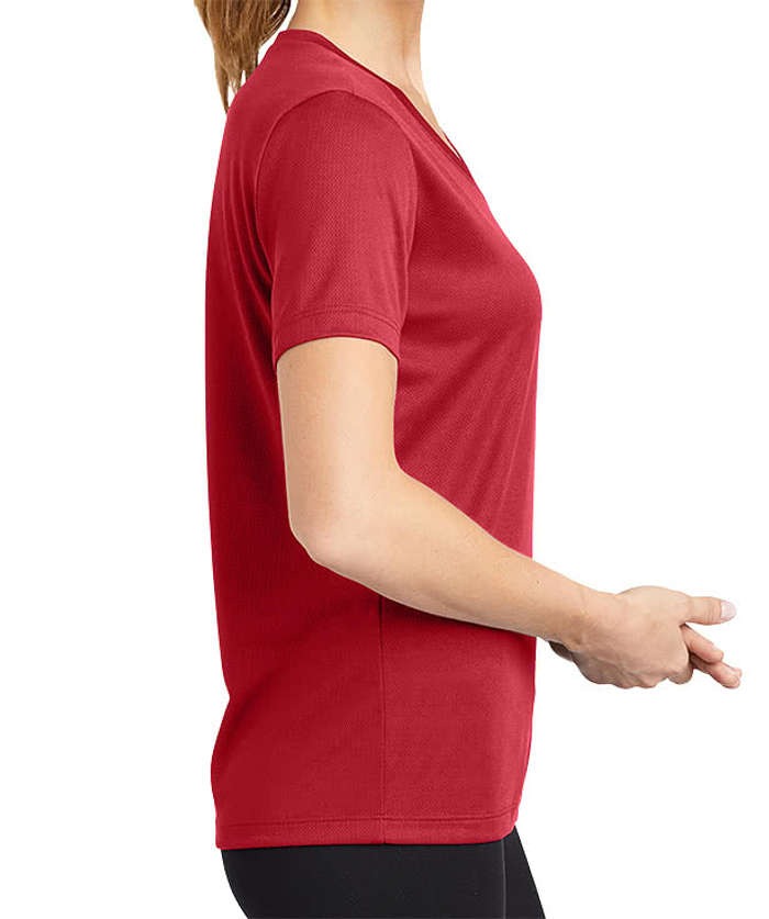 Women's RacerMesh V-Neck Performance Shirt