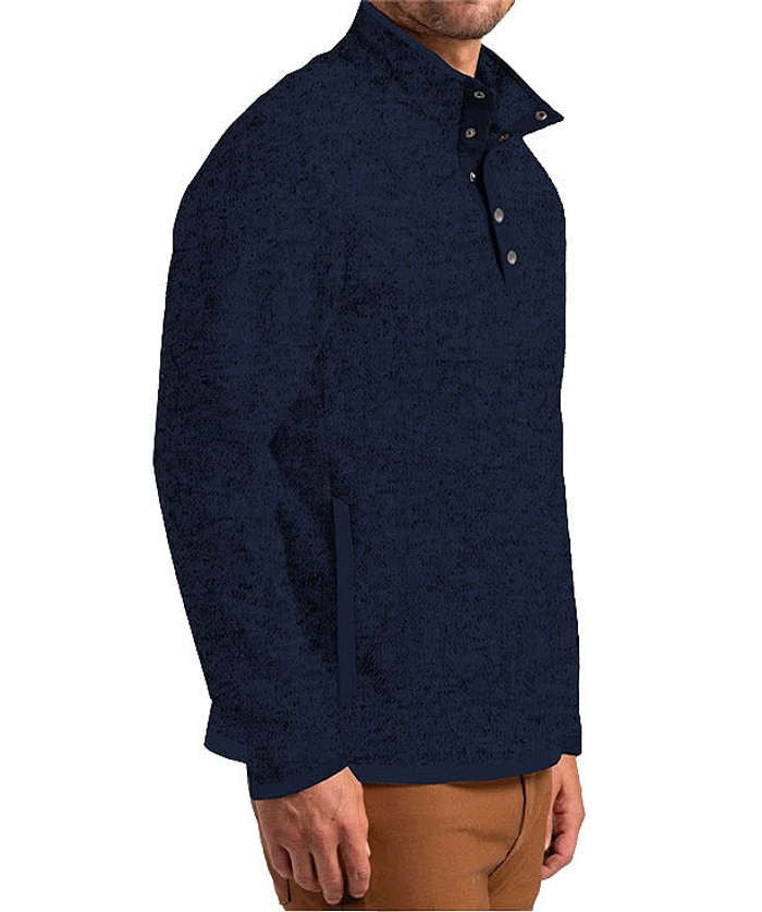 Casa Sweater Fleece Snap Pullover