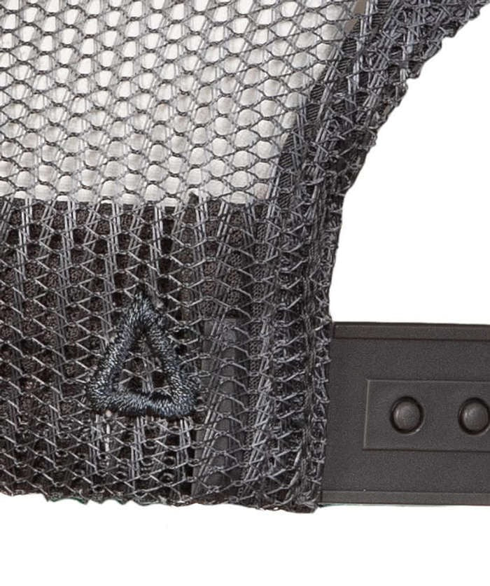 Brant Snapback Trucker Hat - Rectangle Patch - Embroidered