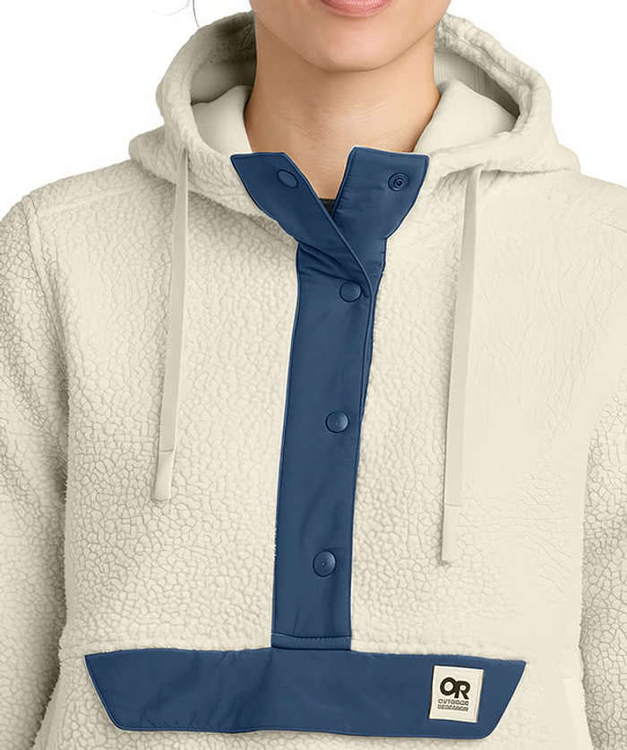 Outdoor Research Women's Packwood Snap Pullover Hoodie