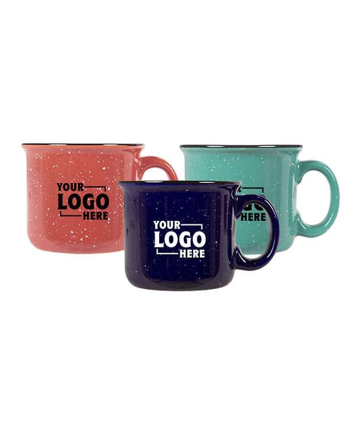 14 oz. Ceramic Camper Mugs