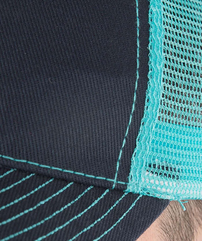 Contrast Stitch Trucker Hat