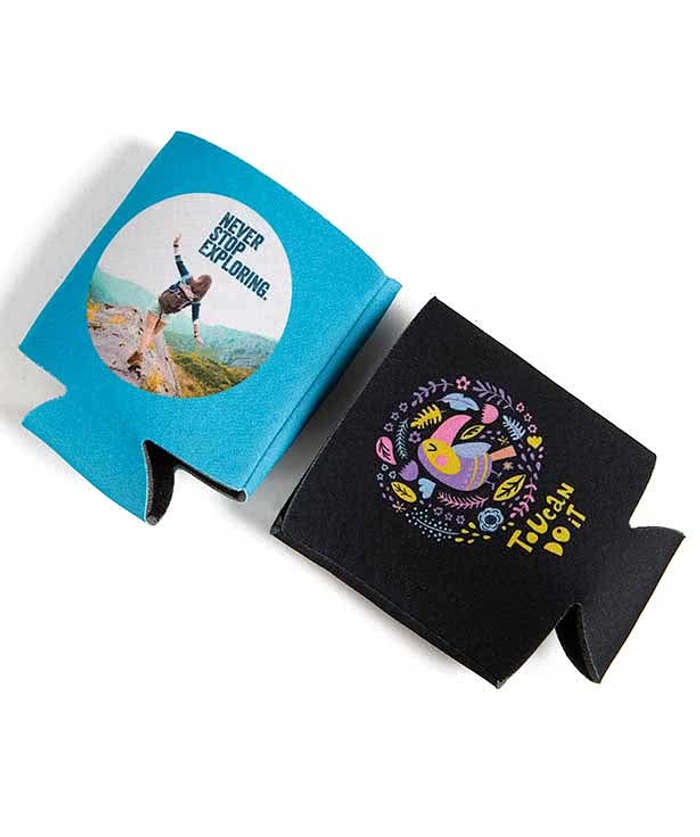 Full Color Photo Can Coolers