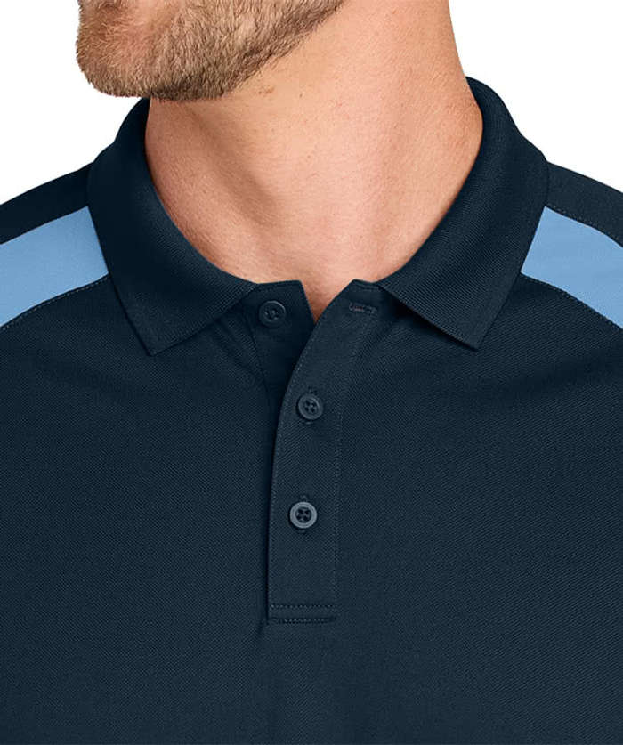 Wearever Colorblock Performance Pique Polo