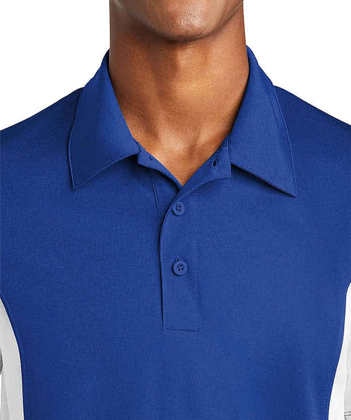 Sport-Wick Colorblock Micro Pique Performance Polo