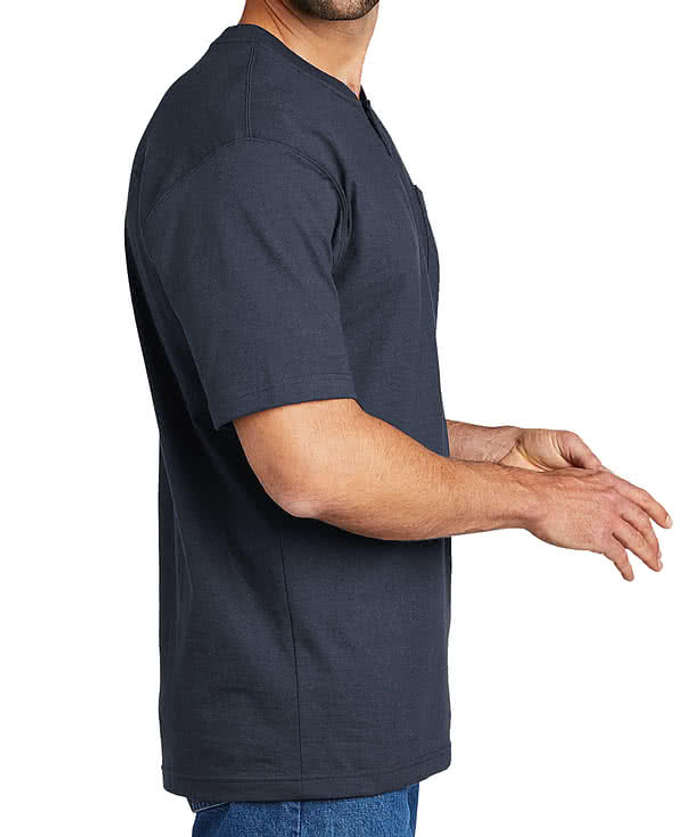 Short Sleeve Henley Shirt