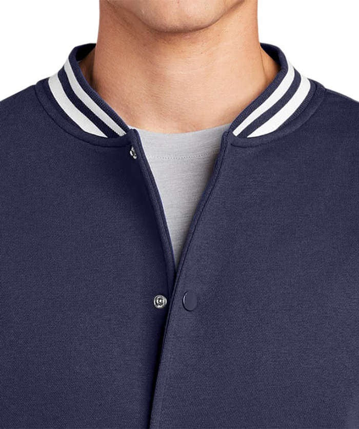 Letterman Fleece Jacket