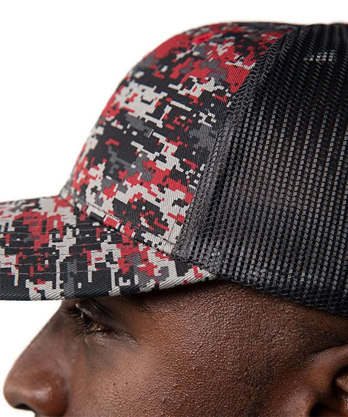 Digital Camo Snapback Trucker Hat