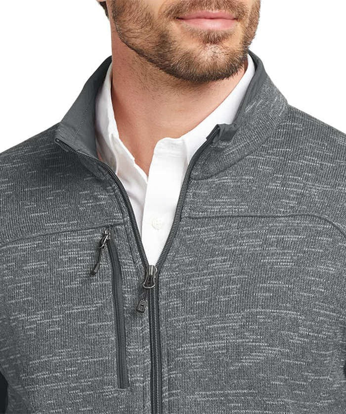 Stretch Sweater Fleece Jacket