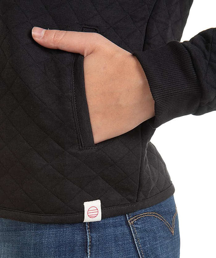 Women's Corbet Quilted Full Zip Sweatshirt