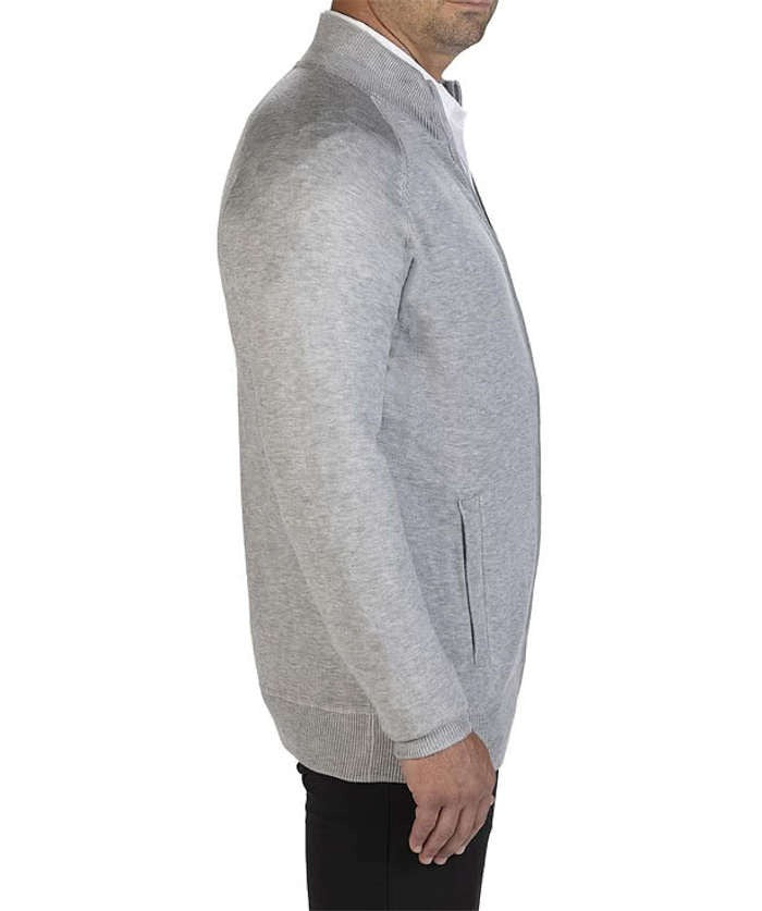 Lightweight Full Zip Sweater Jacket