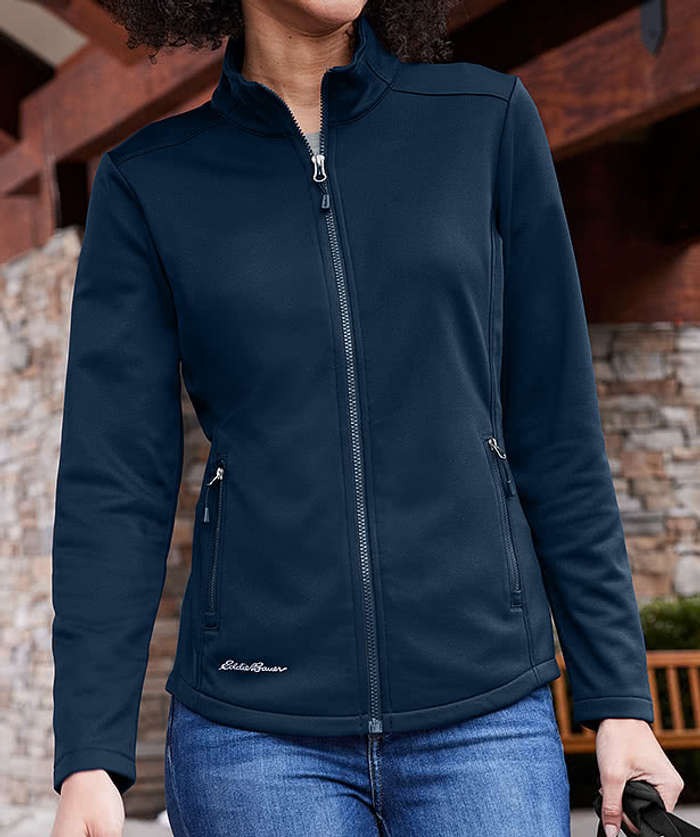 Women's Smooth Mid Layer Full Zip Fleece Jacket
