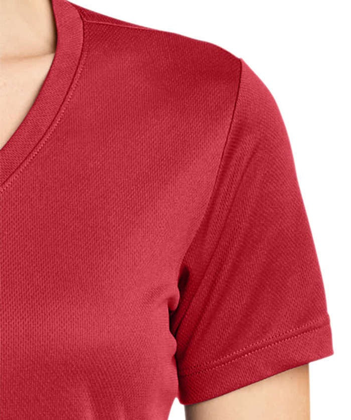 Women's RacerMesh V-Neck Performance Shirt