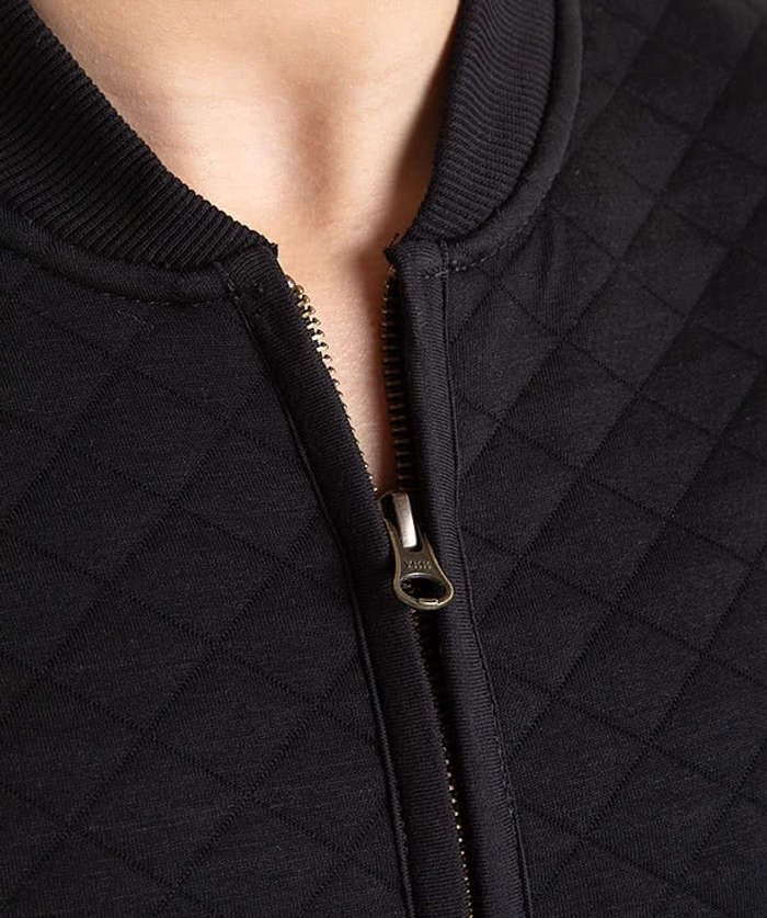 Women's Corbet Quilted Full Zip Sweatshirt