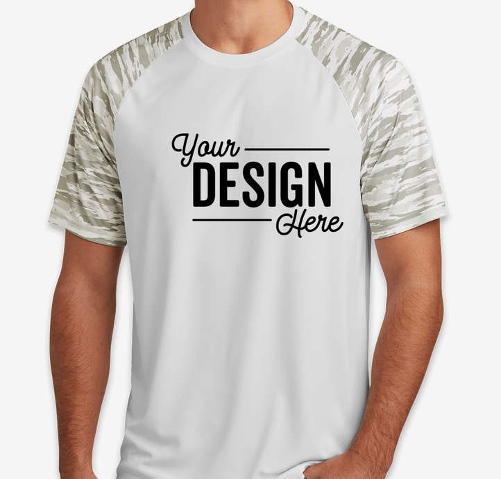 Drift Camo Colorblock Performance Shirt