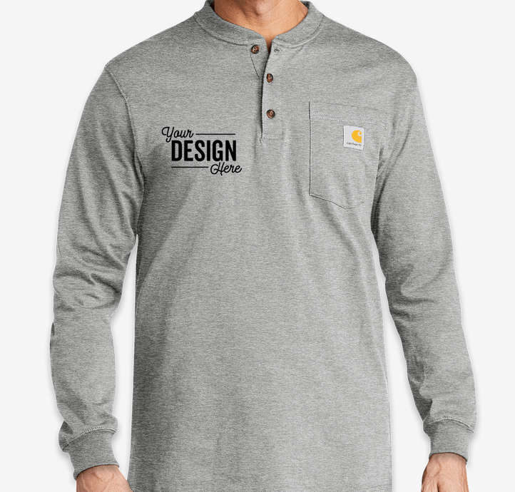 Long Sleeve Henley Shirt