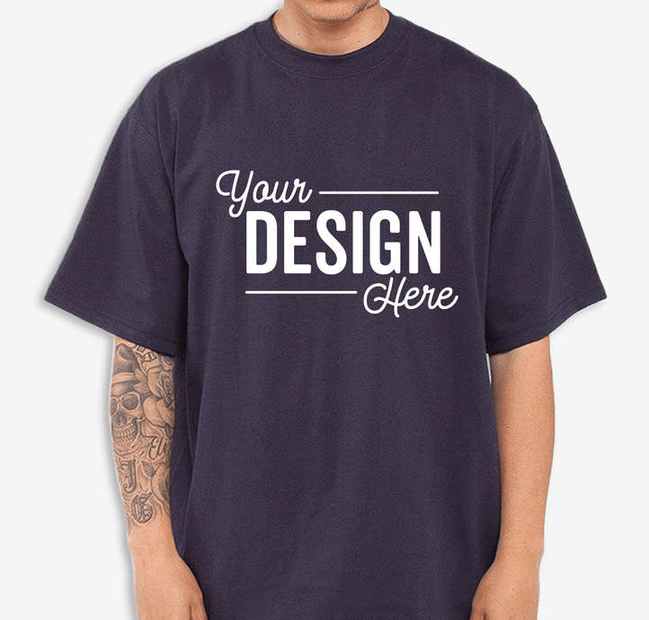 Shaka Wear Max 100% Cotton Heavyweight Crewneck T-shirt